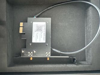 Ubit PCIe WiFi Card with Antenna Cable