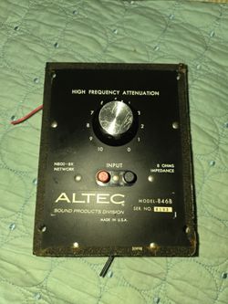 Altec Model - 846B N-800-8K Network