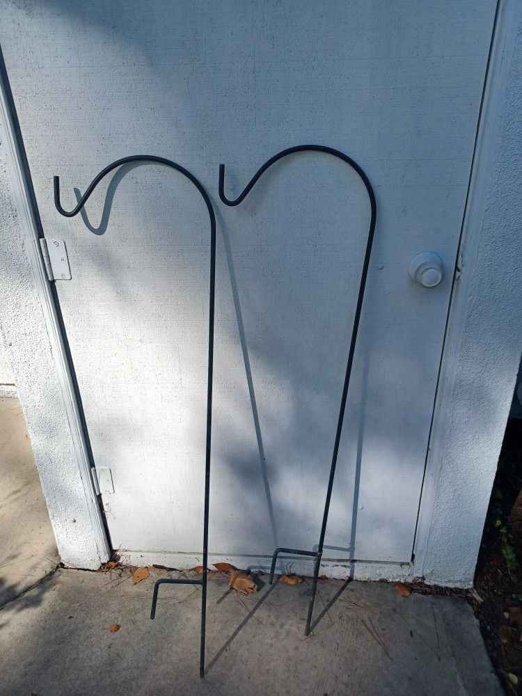 2 Heavy Metal Shepherds Hooks