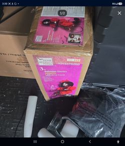 New in box Halloween tricycle rider