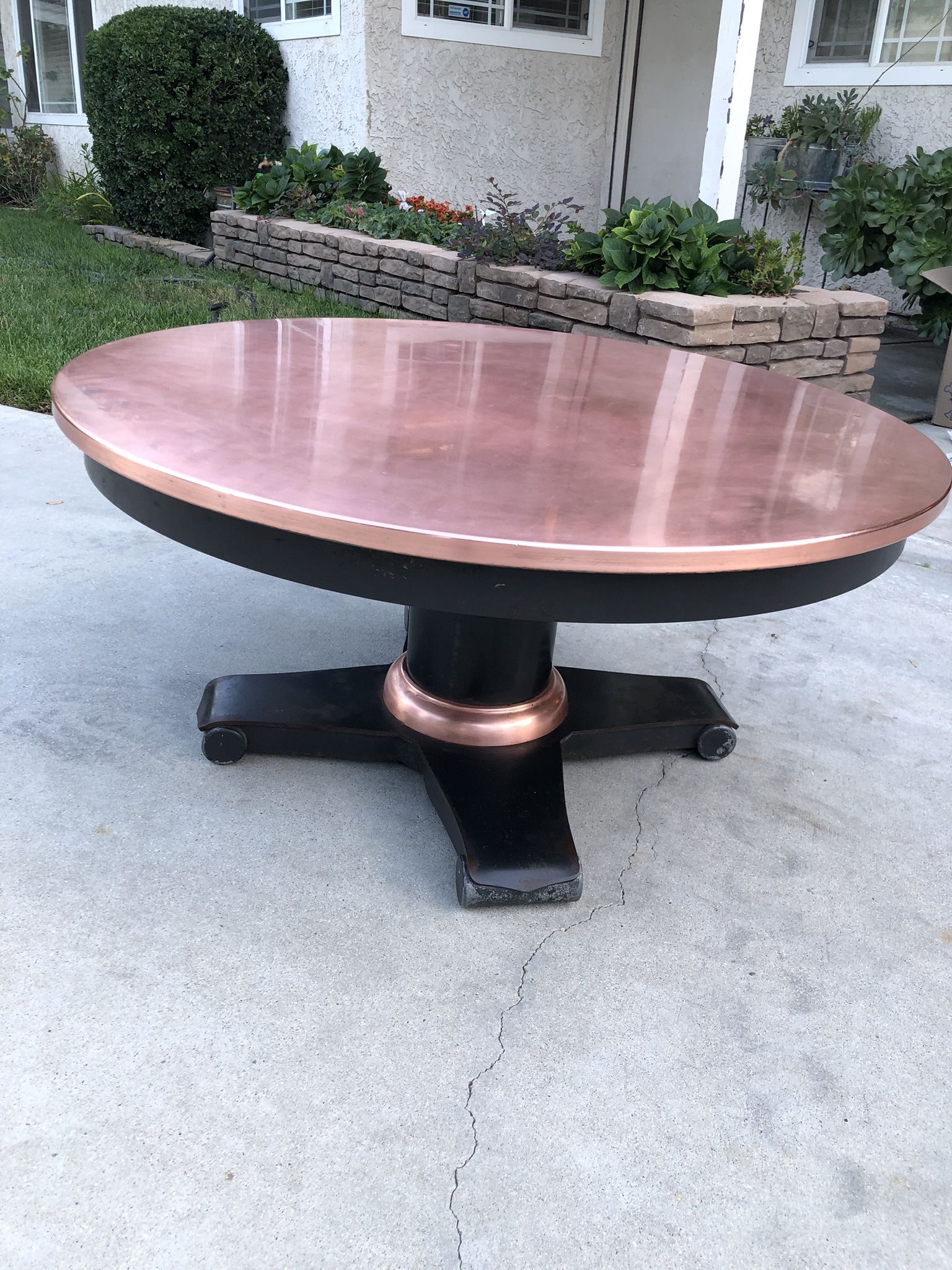 Copper Coffee Table