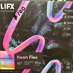 LIFX Outdoor Neon Flex Rope Light 16ft