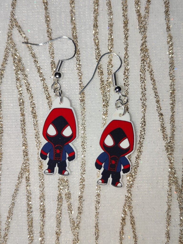 Kid Arachnid Fan Art Earrings