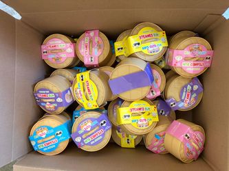 Steamed Bun Squishy Toy Lot