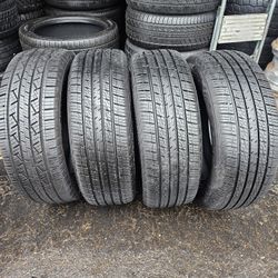 245 60 18  3 tires cross 1 continental