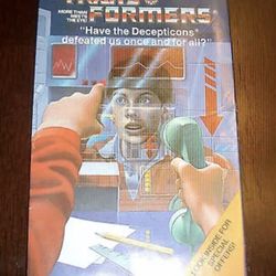 Transformers Inserts (1984-1985 Hasbro) #THUNDERCRACKER NM