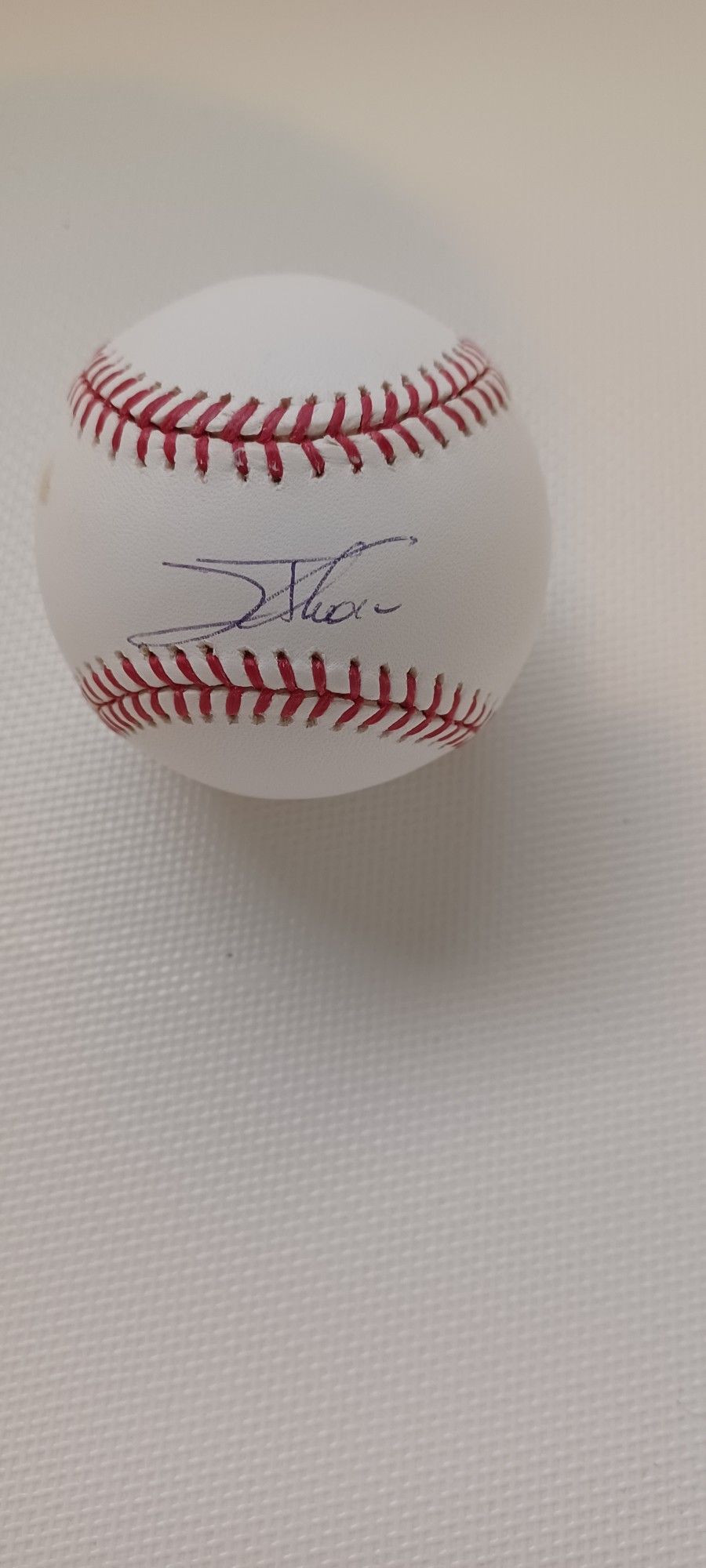JIM THOME HOF AUTOGRAPHED BASEBALL PSA/DNA COA AND PSA/DNA GRADED