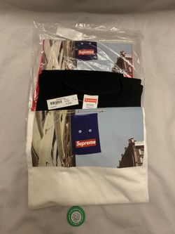 Supreme Banner Tee Black FW19