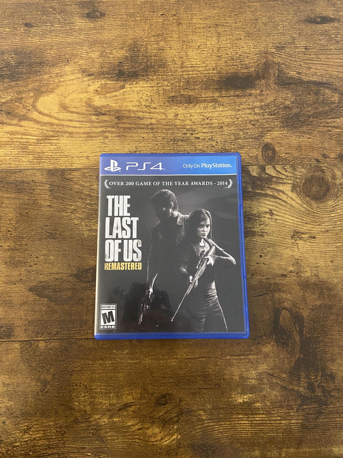 PlayStation 4 the Last of US Remastered 2018 Original Disc And Case, Want Gone!