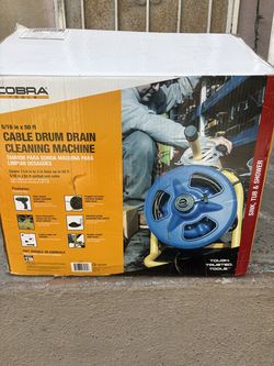 Cobra plumbing snake 50ft