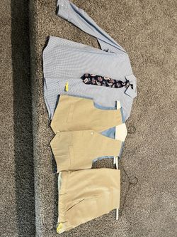Boys 14R 4pc Suit Set