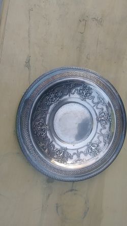 Silver dishware