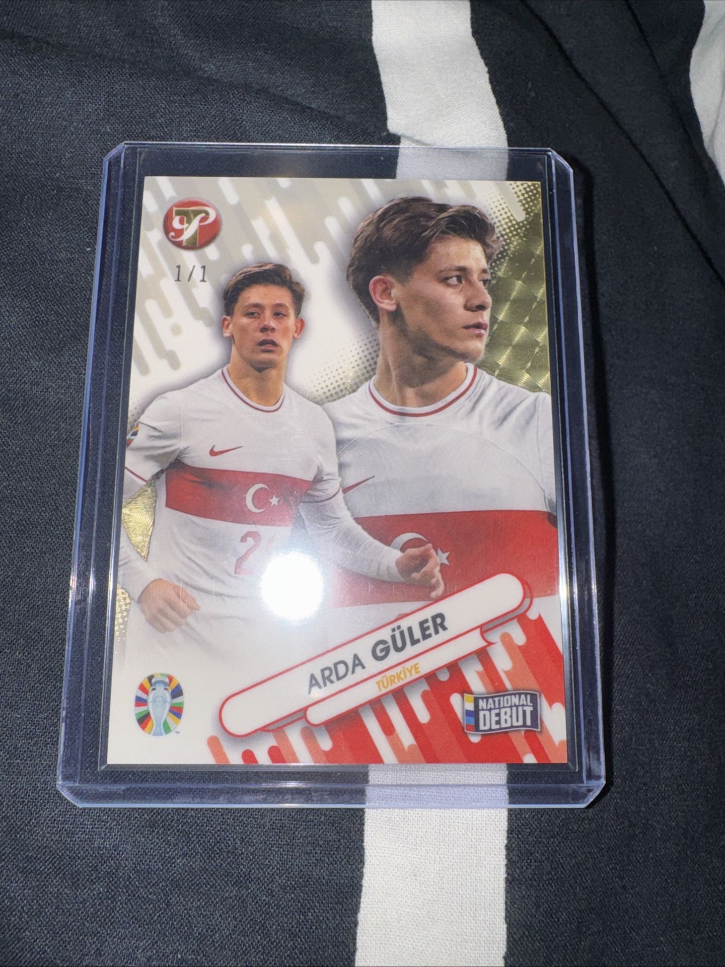 2023 Topps Pristine Road to UEFA Euro 2024 Arda Guler #FF-AG Superfractor 1/1
