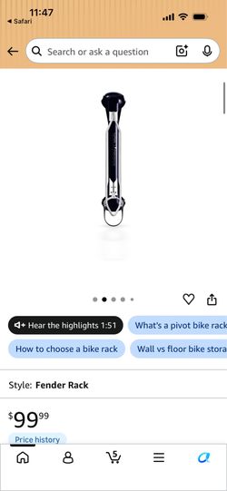 Steadyrack bicycle rack