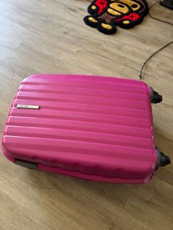 Delsey Hard Shell Carry-On Luggage Pink