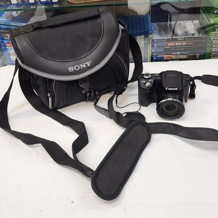 Canon Powershot Sx510 HS 60x Zoom Full HD Wi-fi Digital Camera With Sony Bag