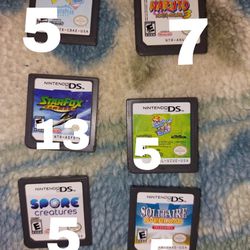 Nintendo Ds And 3ds Games Prices On Picture