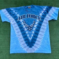 Vintage Air Force Tie Dye T-Shirt