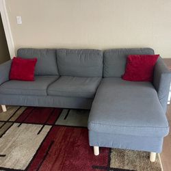 IKEA Couch With Pillows 