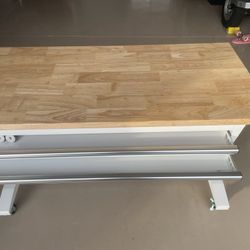 Husky 52” Adjustable Height 2 Drawer 