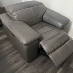 Leather Recliner Sofa And Chair