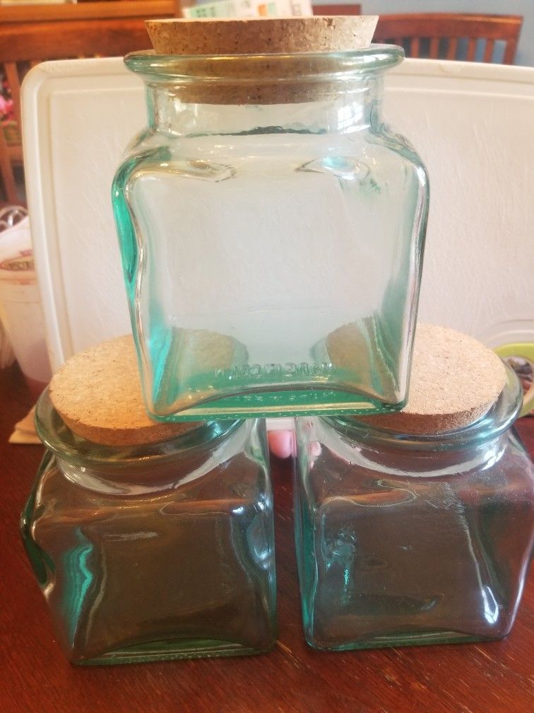 MASON JARS SET OF THREE