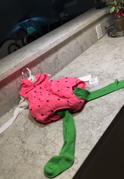 24 months strawberry Halloween costume