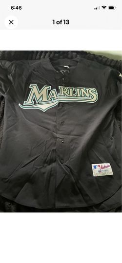 A Vintage Florida Marlins # 21 Beckett Black World Series made by Russell Authentic