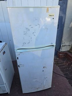 Used refrigerator but still works.