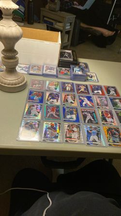 MlB Numbered Baseball Cards (24) Cards