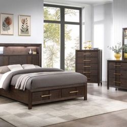 🔥Premium Quality Brand New Complete Bedroom Set Available 