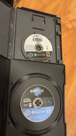 NGC Nintendo GameCube Robotech Battlecry NBA LIVE 2005 resurface repair