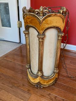 Vintage Hanging Light Fixture