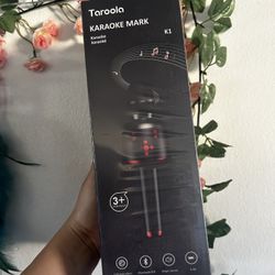 New karaoke microphone
