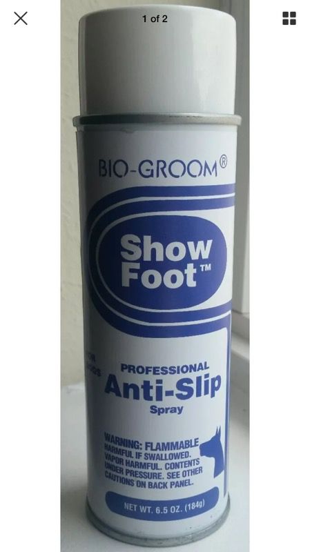 Show foot professional anti slip spray