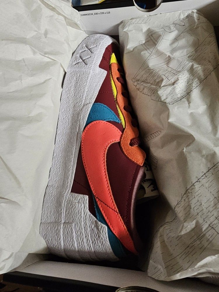Nike Sacai Collab Blazer Low Size 13