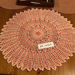 Handstiches Doilies, Size In Picture 