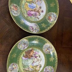 $65! Each/ Vintage 2 Mitterteich Bavaria Germany  Decoratives plates