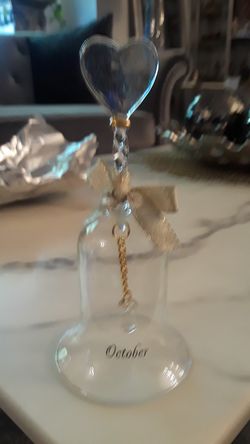 Glass bell october