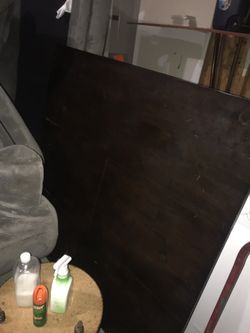 Nice wood table no chairs