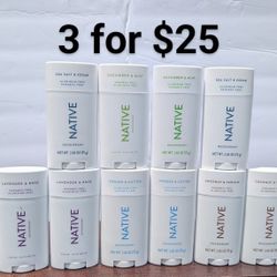 3 For $25 Deodorant 