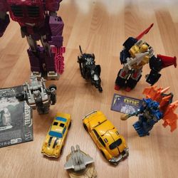 Lot Of 7 Transformers 
