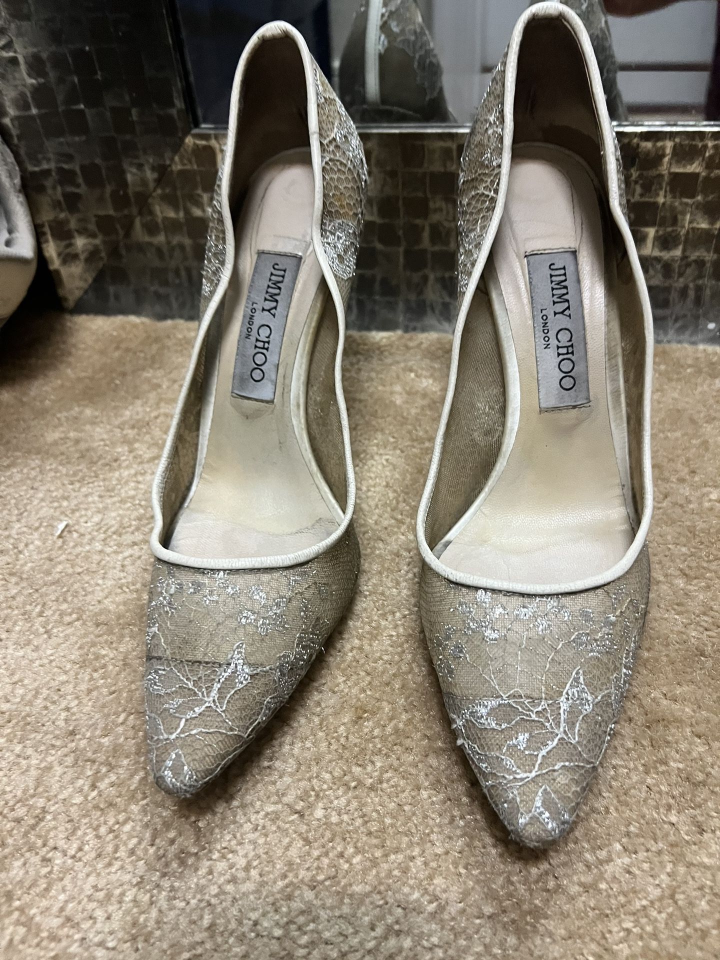 Jimmy Chop Heels