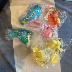 Pokemon Keychains Featuring Multiple Different Character