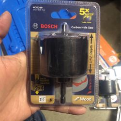 Bosch HCD250 Carbon Hole Saw/Hablo Español 