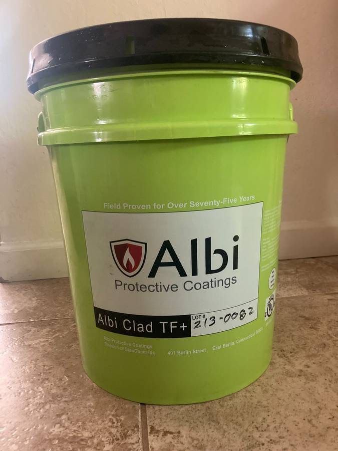 (Albi Clad TF +) fire proof paint