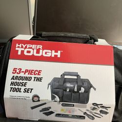Brand New - Hyper Tough 53 Piece Black Household Tool Set