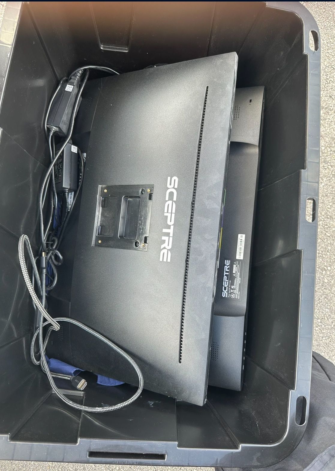 2 4k Sceptre Monitors