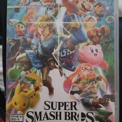 Super Smash Bros Ultimate Nintendo Switch (Case Cover Only)