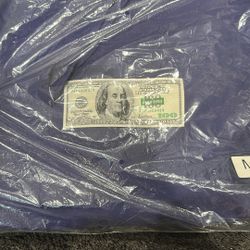 Ben Franklin Hooded sweatshirt Washed Navy